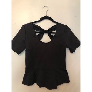 Jessica Simpson Peplum Top Sz L